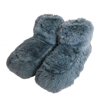 Spa Therapy - Warmies Heatable Boots - Grey